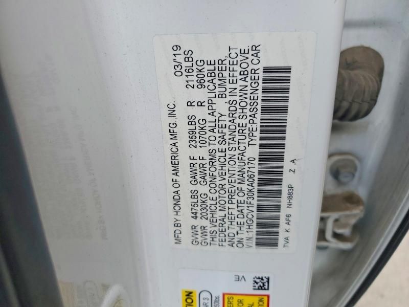 2019 Honda Accord Sport