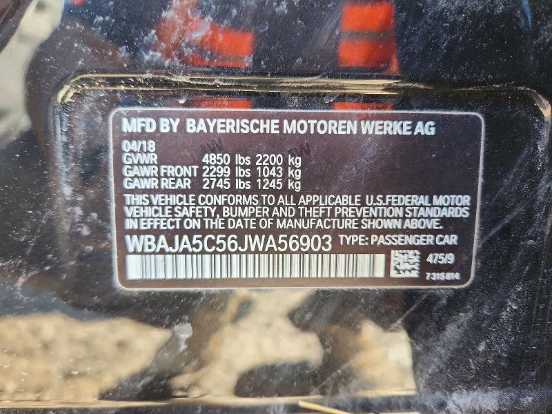 2018 BMW 530 i