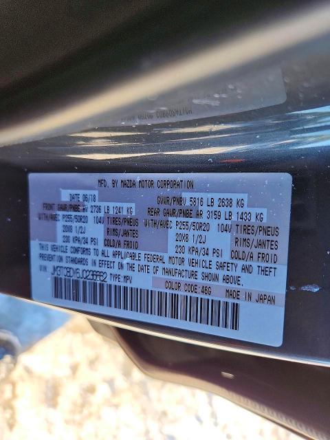 2018 Mazda Cx-9 Grand Touring