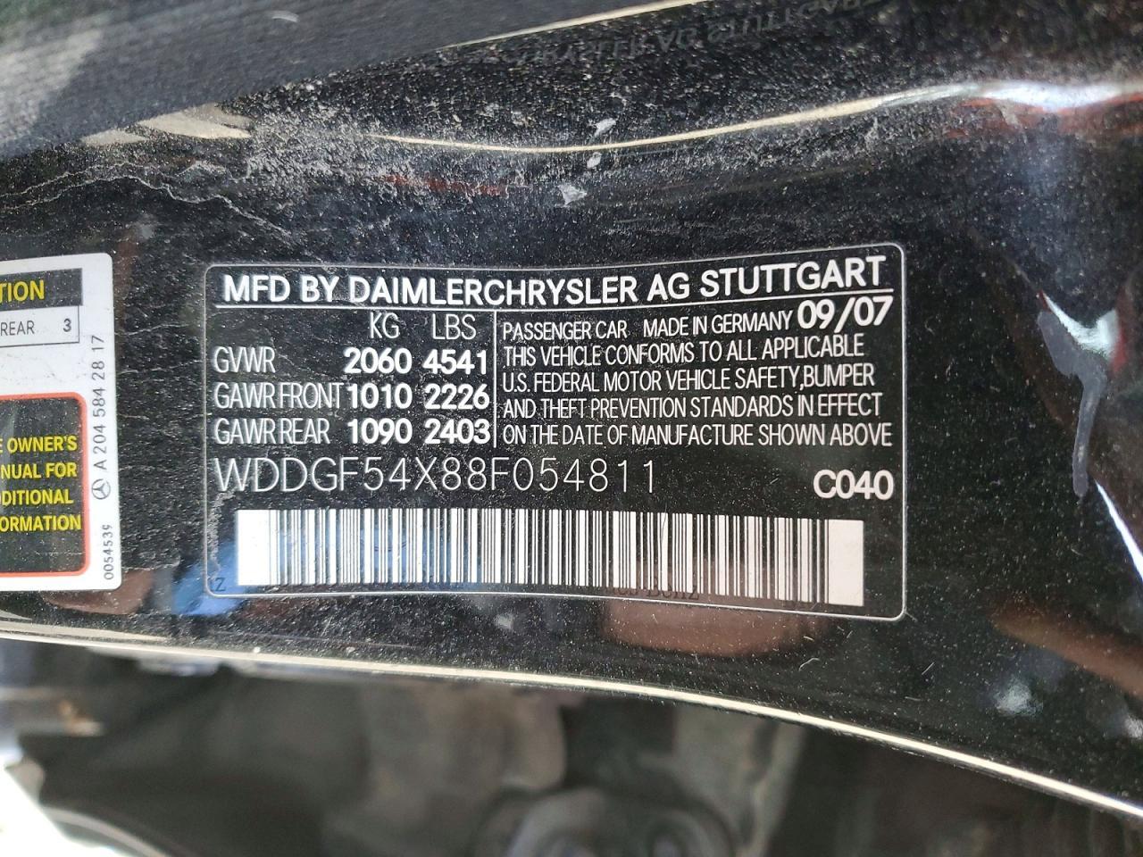 2008 Mercedes-Benz C300
