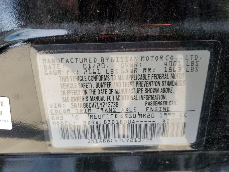 2020 Nissan Sentra sv