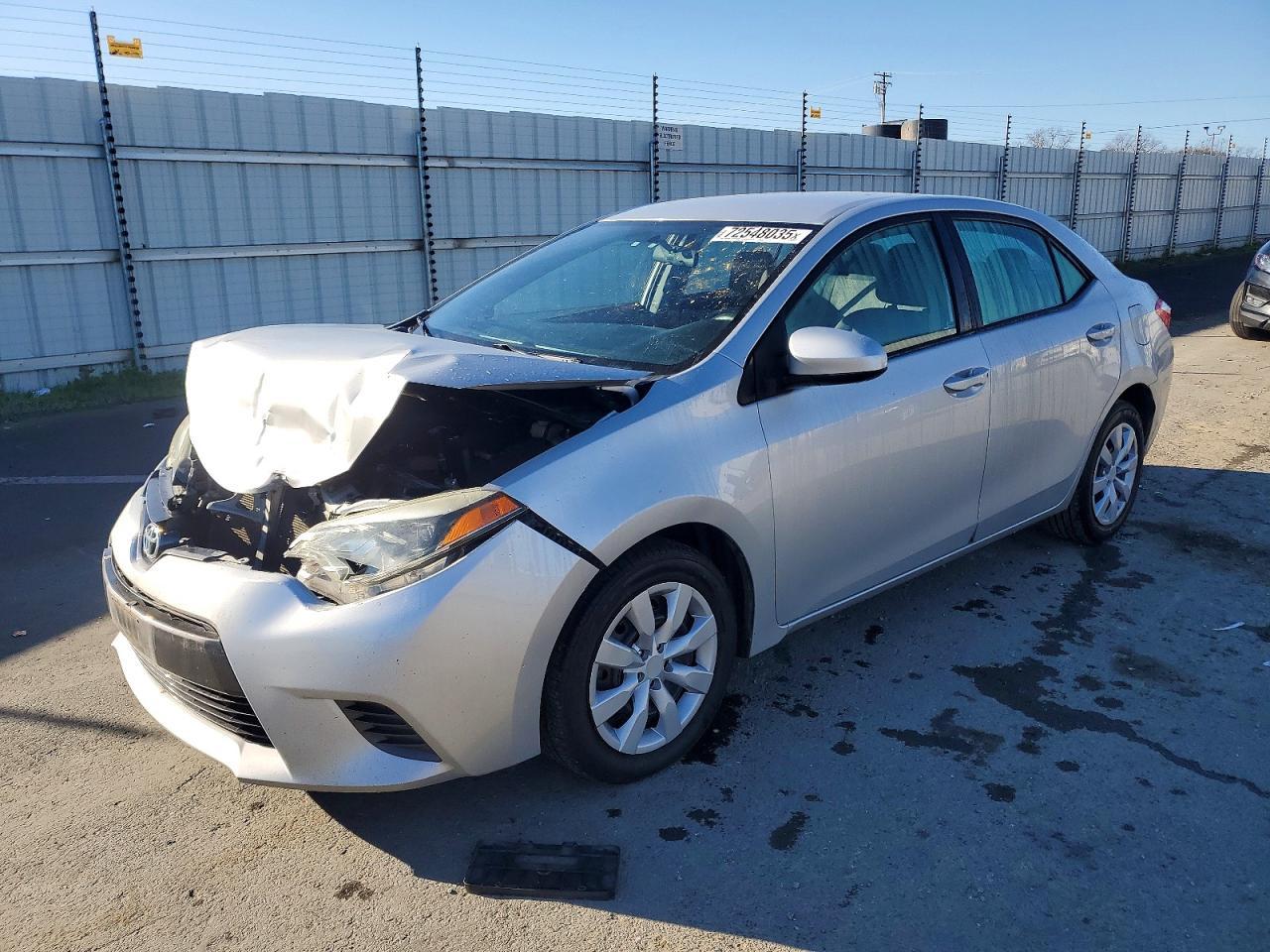2016 Toyota Corolla le