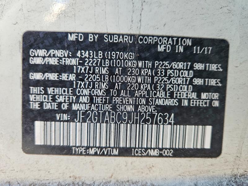2018 Subaru Crosstrek Premium
