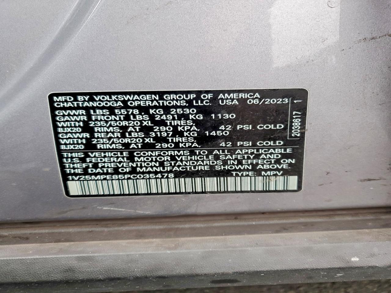 2023 Volkswagen Id.4 s