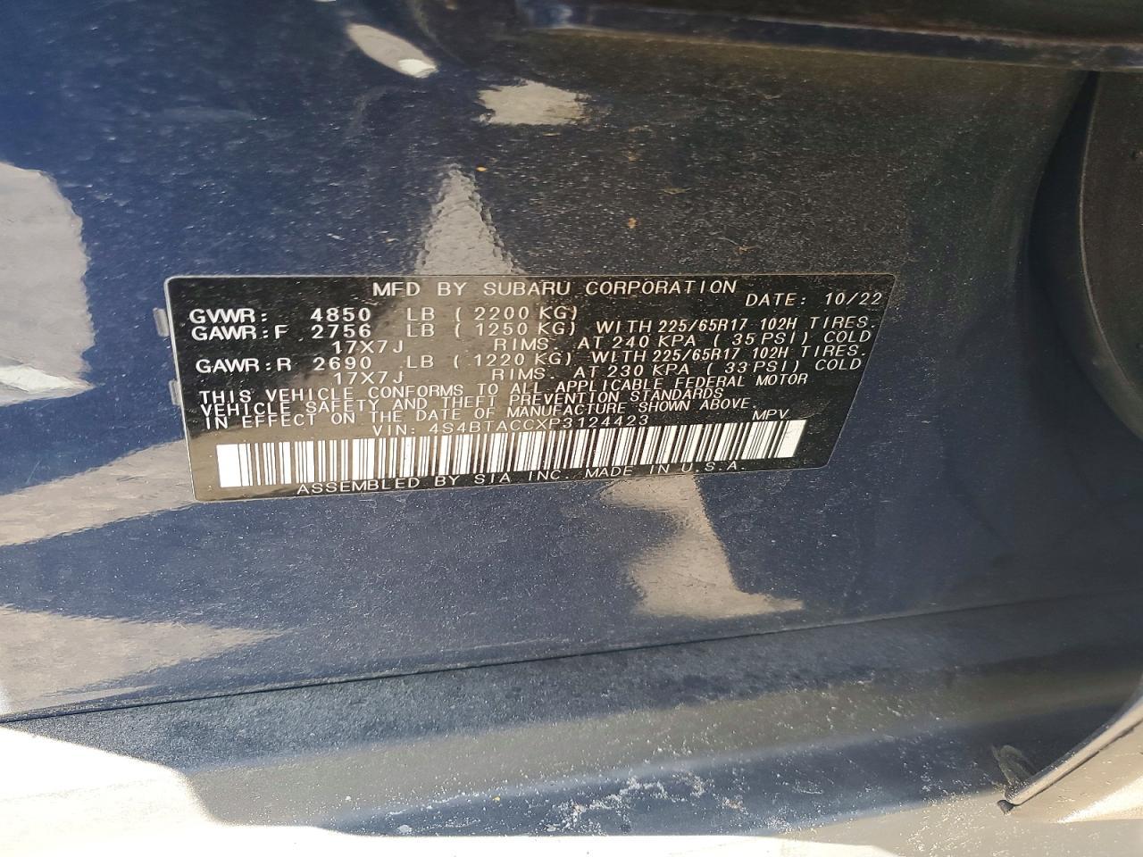 2023 Subaru Outback Premium
