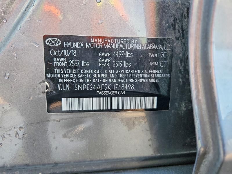 2019 Hyundai Sonata se