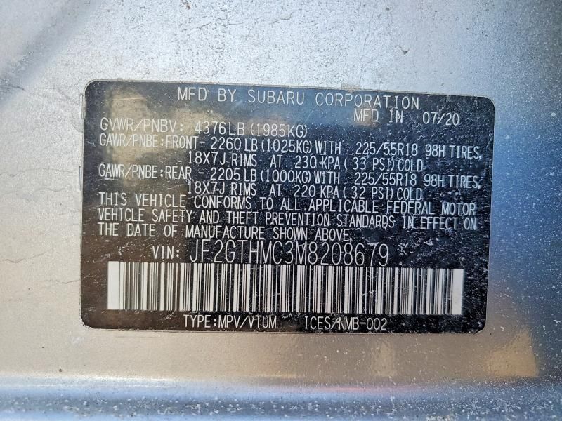 2021 Subaru Crosstrek Limited