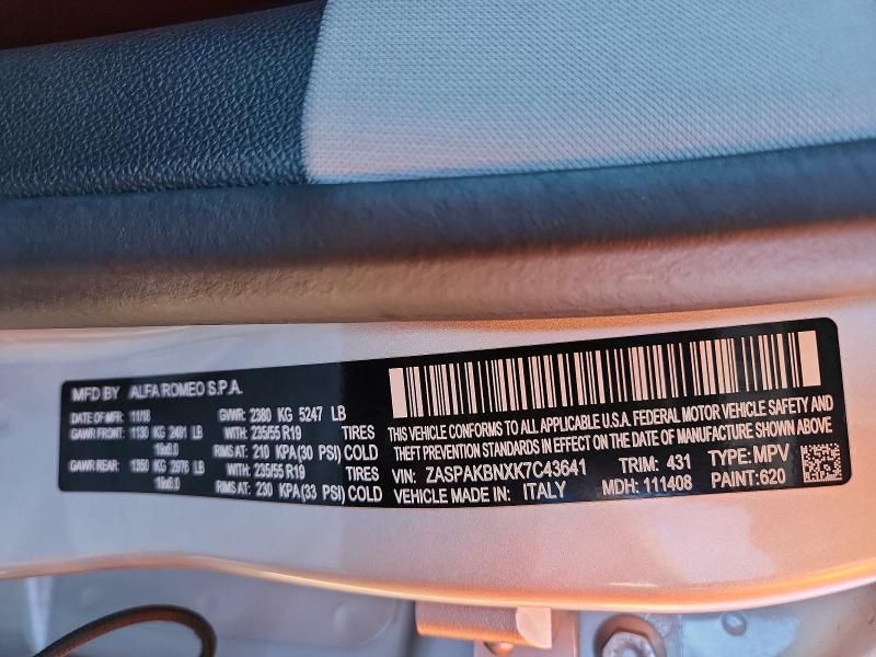 2019 Alfa Romeo Stelvio ti