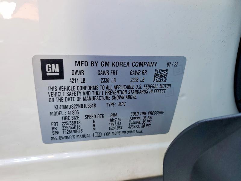 2022 Buick Encore gx Select