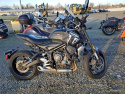 Salvage cars for sale from Copart Antelope, CA: 2023 Triumph Trident 660