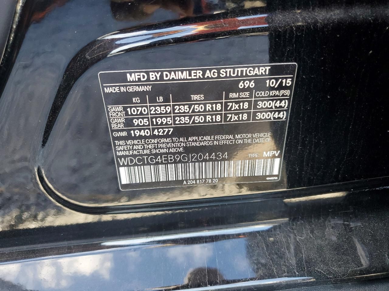 2016 Mercedes-Benz Gla 250