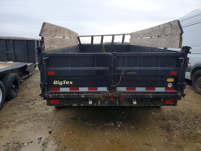 2018 Bigtex Dump Trailer