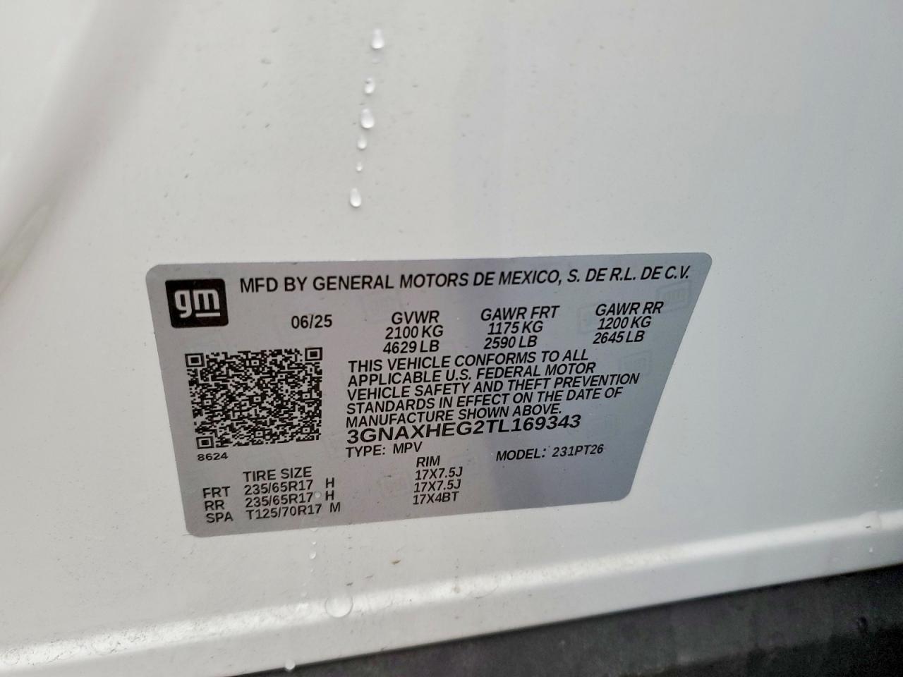 2026 Chevrolet Equinox lt