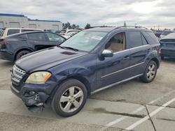 Mercedes-Benz M-class salvage cars for sale: 2010 Mercedes-Benz Ml 350