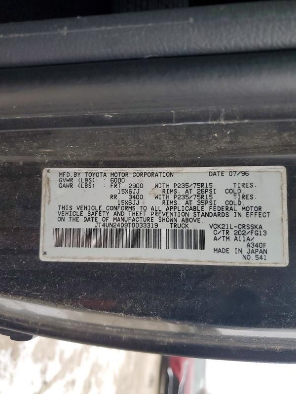 1996 Toyota T100 Xtracab SR5