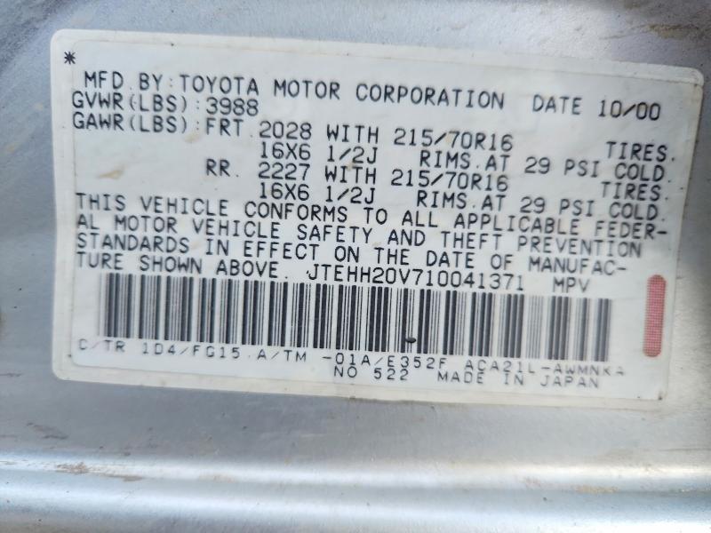 2001 Toyota Rav4