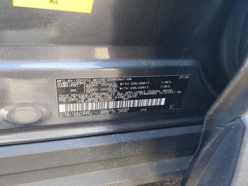 2020 Toyota Rav4 Hybrid le