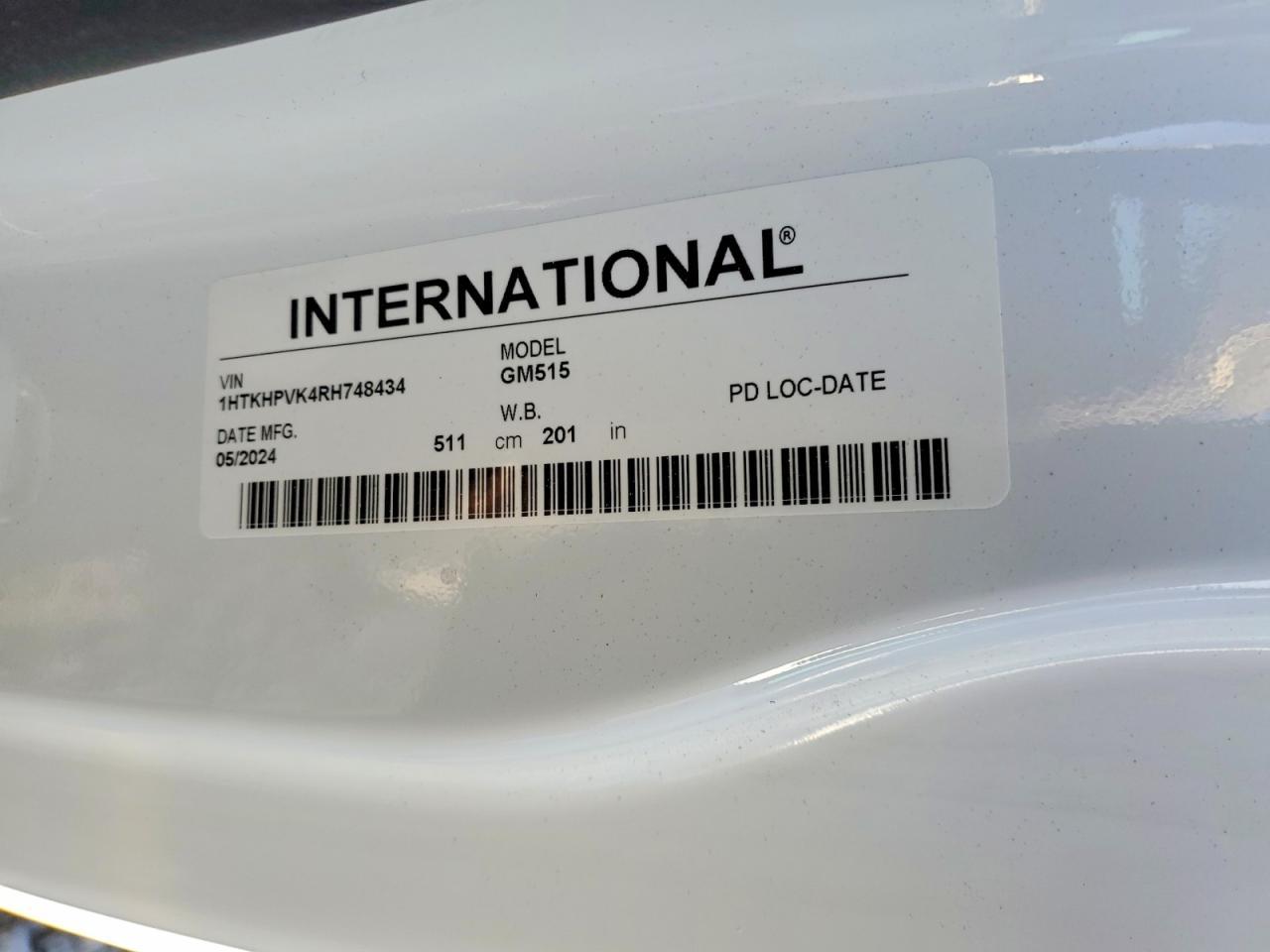 2024 International GM515 Dump Truck