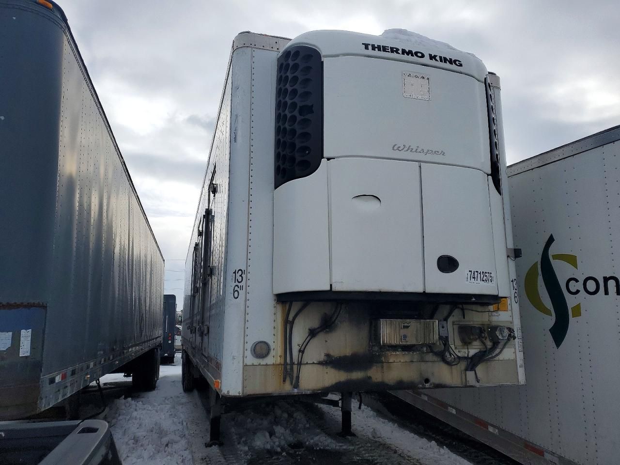 2013 Utility VS2RA Refrigerated Van Trailer