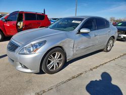Infiniti Vehiculos salvage en venta: 2013 Infiniti G37