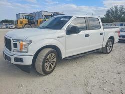 Ford salvage cars for sale: 2018 Ford F150 Supercrew