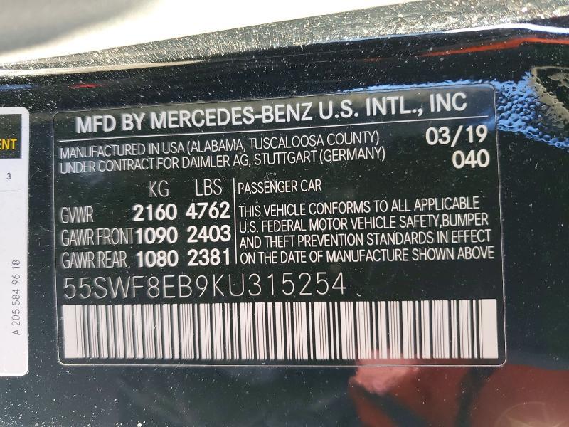 2019 Mercedes-Benz C 300 4matic