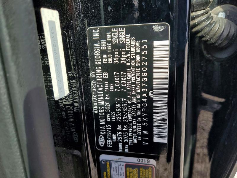 2016 KIA Sorento lx