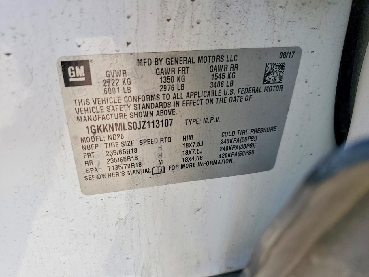 2018 GMC Acadia Slt-1