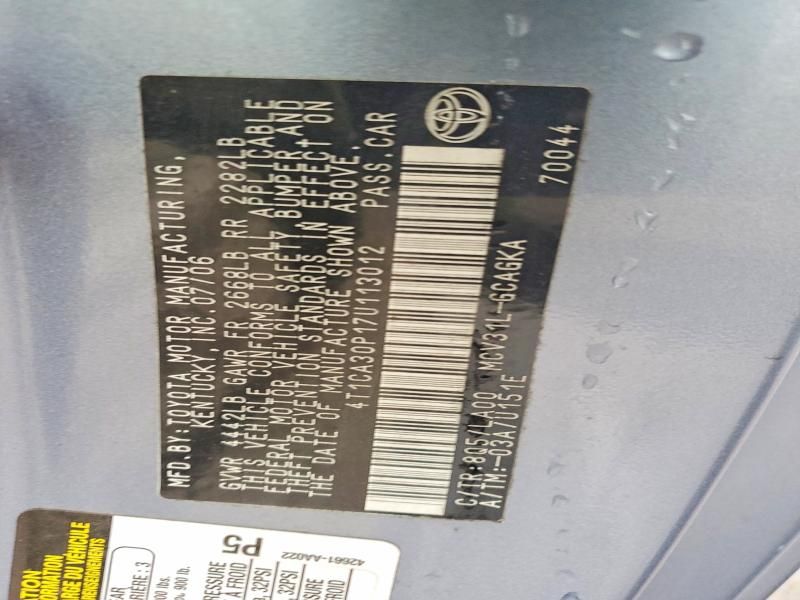 2007 Toyota Camry Solara se