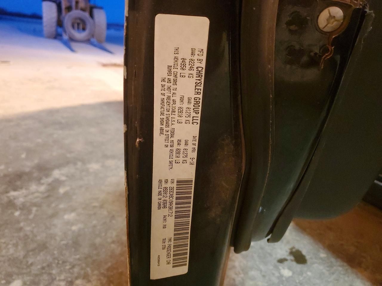 2010 Dodge Charger Rallye