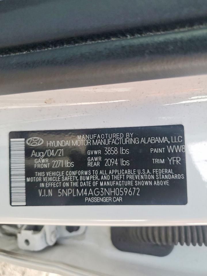 2022 Hyundai Elantra sel