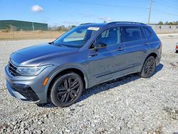 Salvage cars for sale from Copart Tifton, GA: 2022 Volkswagen Tiguan se R-line Black