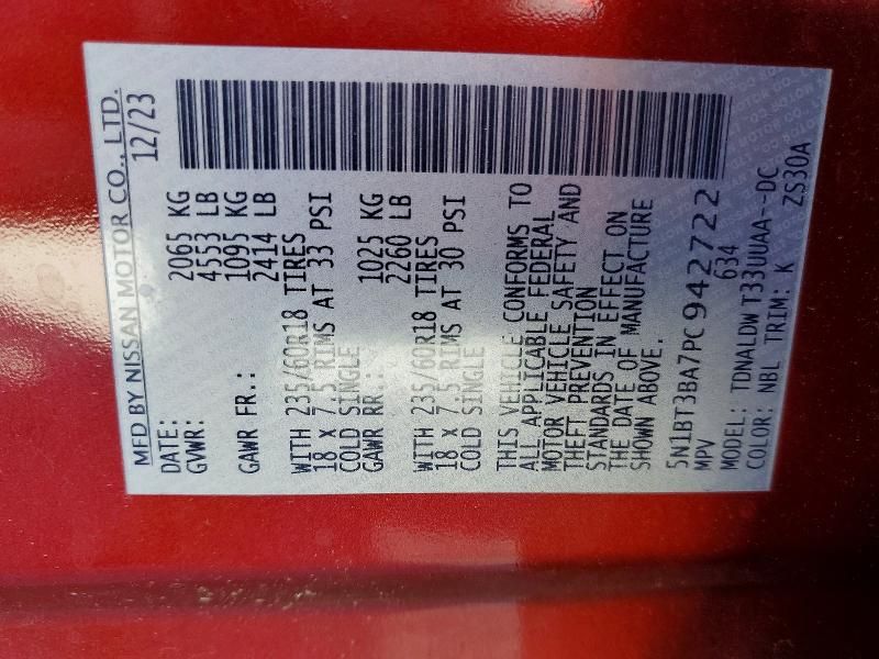 2023 Nissan Rogue sv