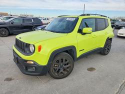 Jeep salvage cars for sale: 2018 Jeep Renegade Latitude