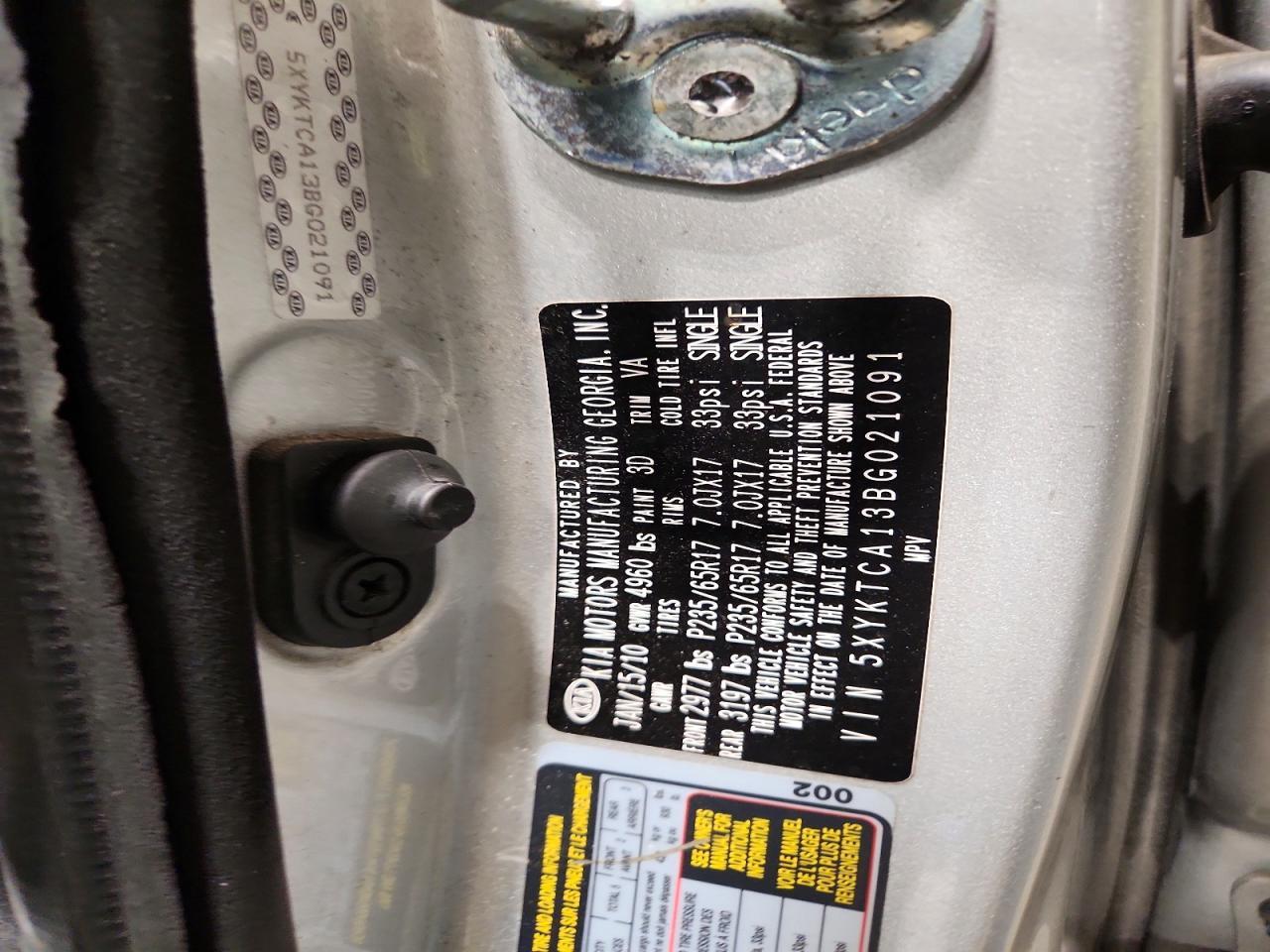 2011 KIA Sorento Base