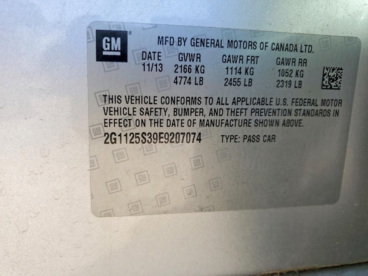 2014 Chevrolet Impala lt