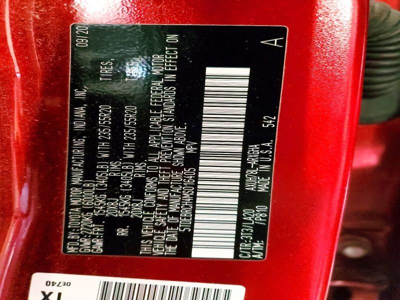 2021 Toyota Highlander Hybrid Platinum