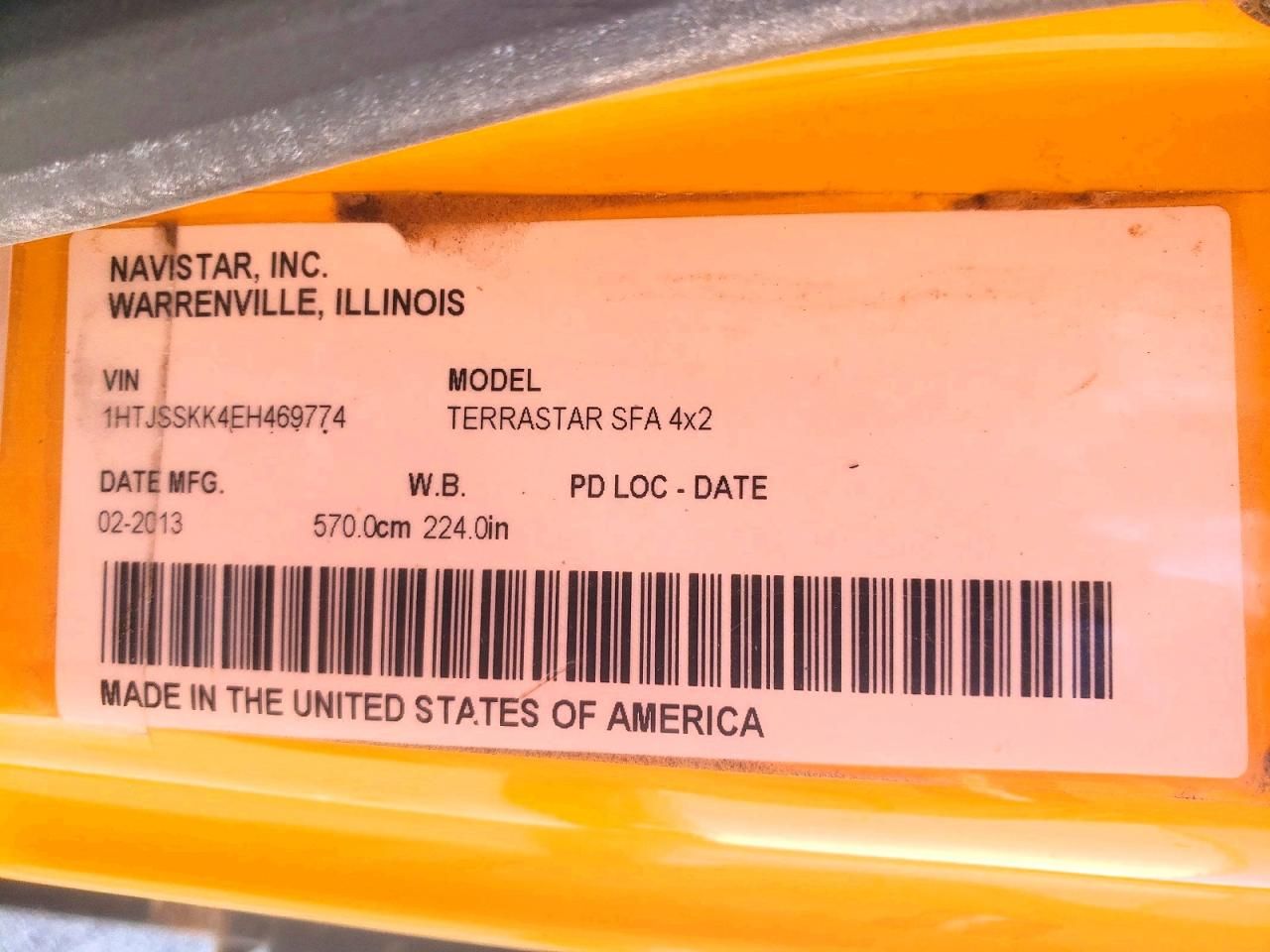 2014 International Terrastar Flatbed Truck