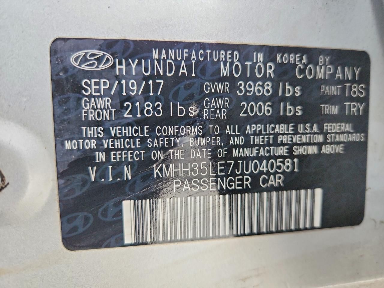 2018 Hyundai Elantra gt