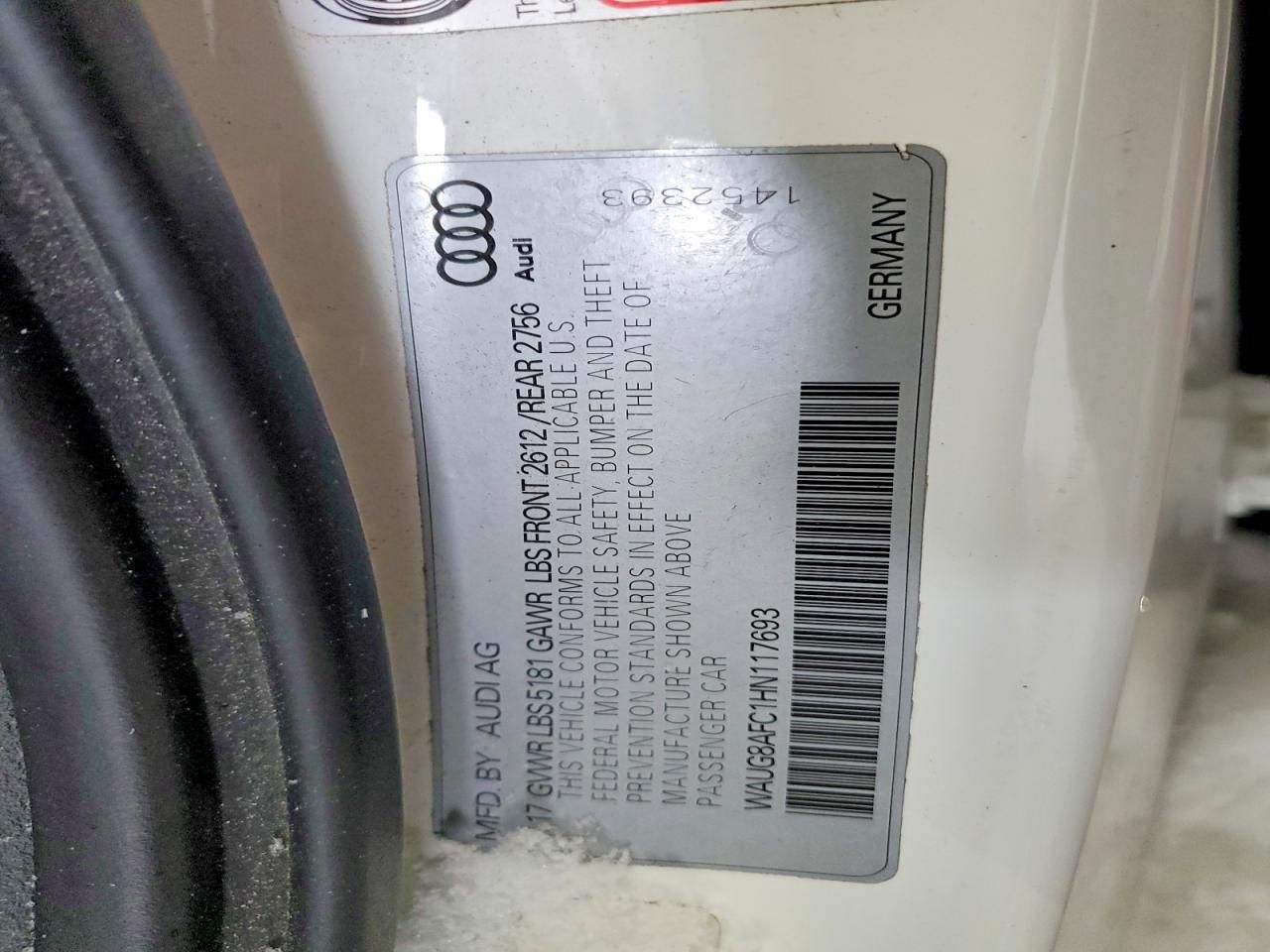 2017 Audi A6 Premium Plus