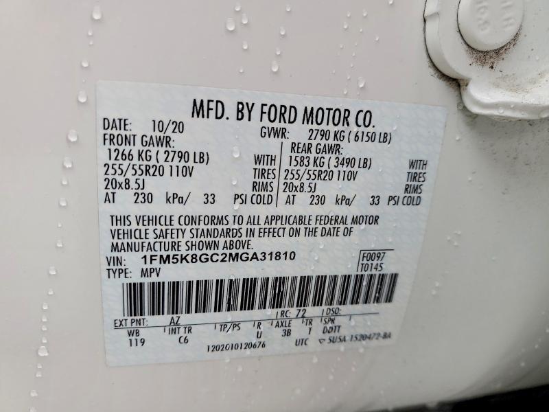 2021 Ford Explorer st