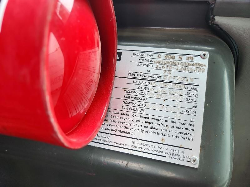 2019 Ausa C 400 H X4 Forklift