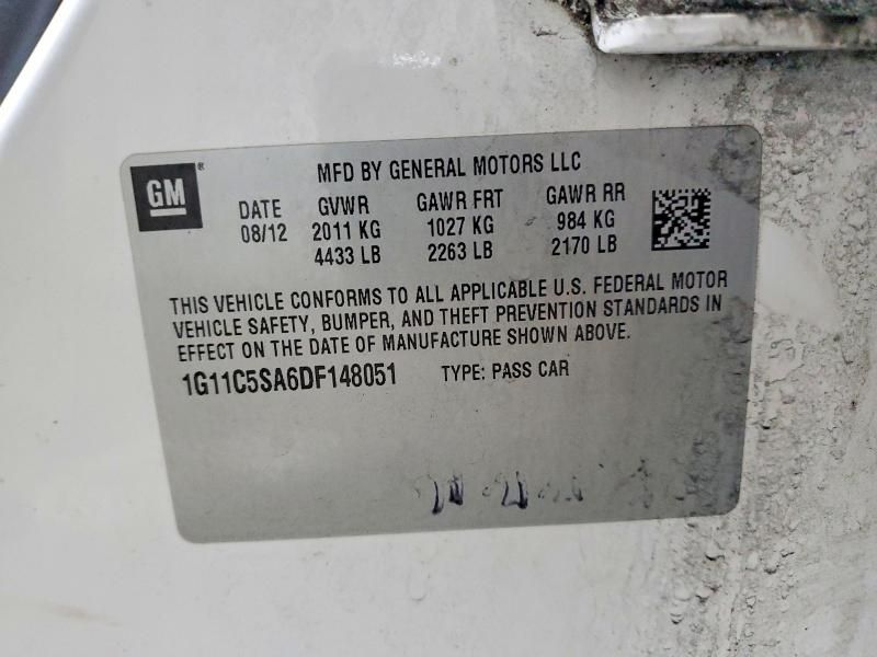 2013 Chevrolet Malibu 1LT