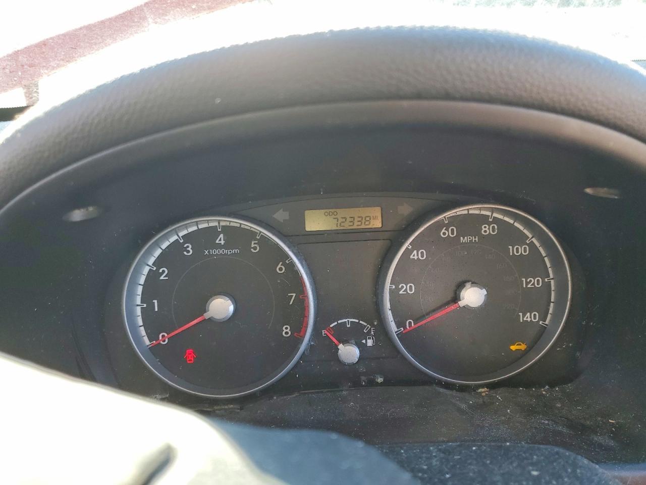 2010 Hyundai Accent Blue