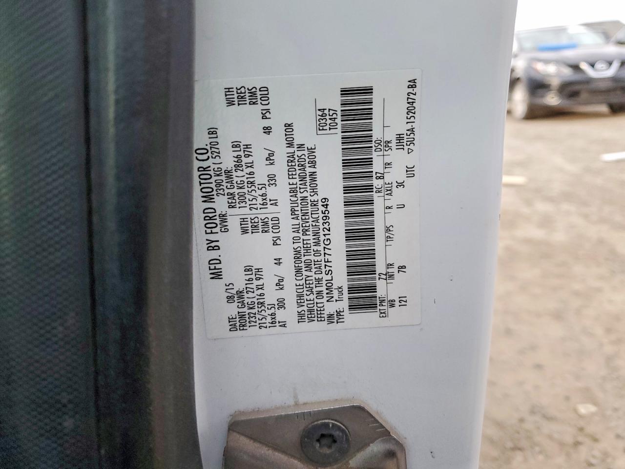 2016 Ford Transit Connect XLT