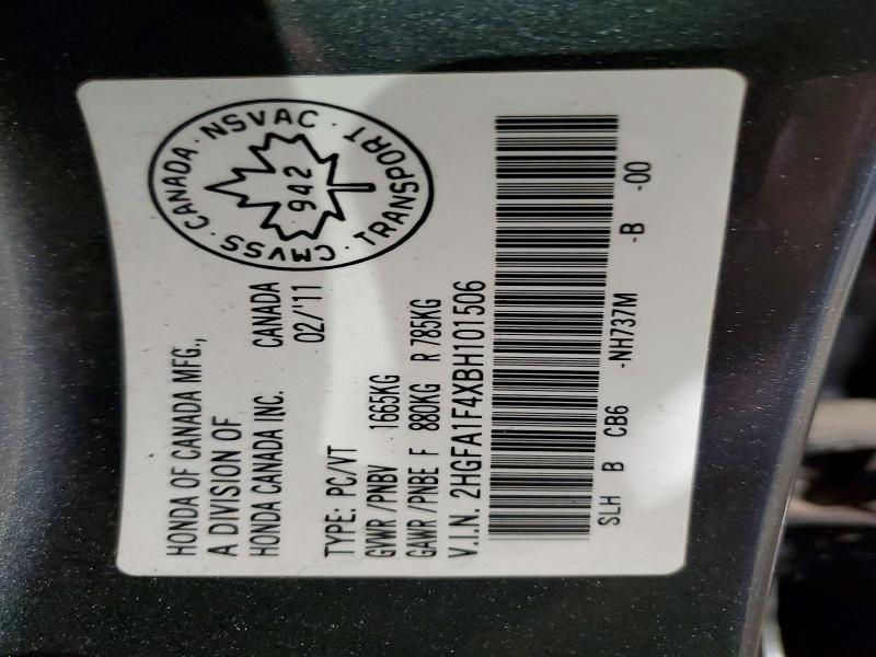 2011 Honda Civic Dx-g