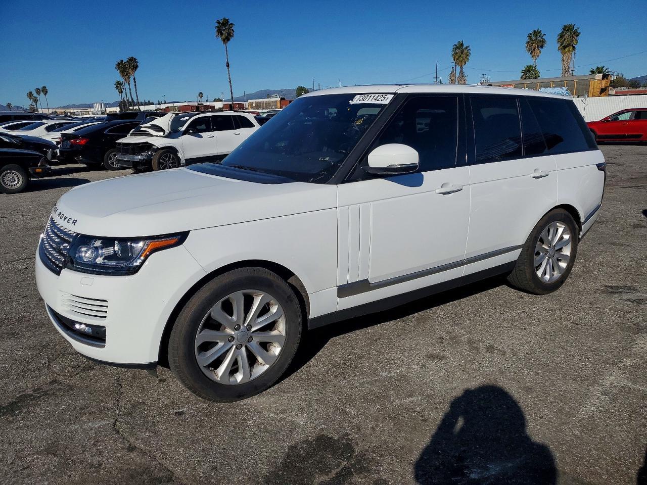 2016 Land Rover Range Rover hse