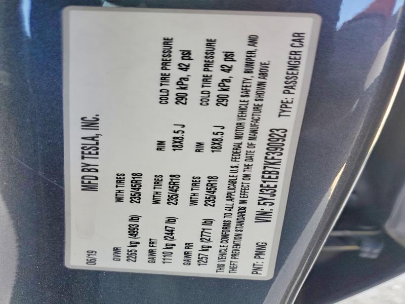 2019 Tesla Model 3