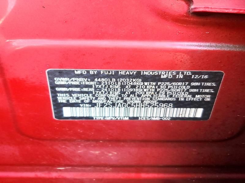 2017 Subaru Forester 2.5i Premium