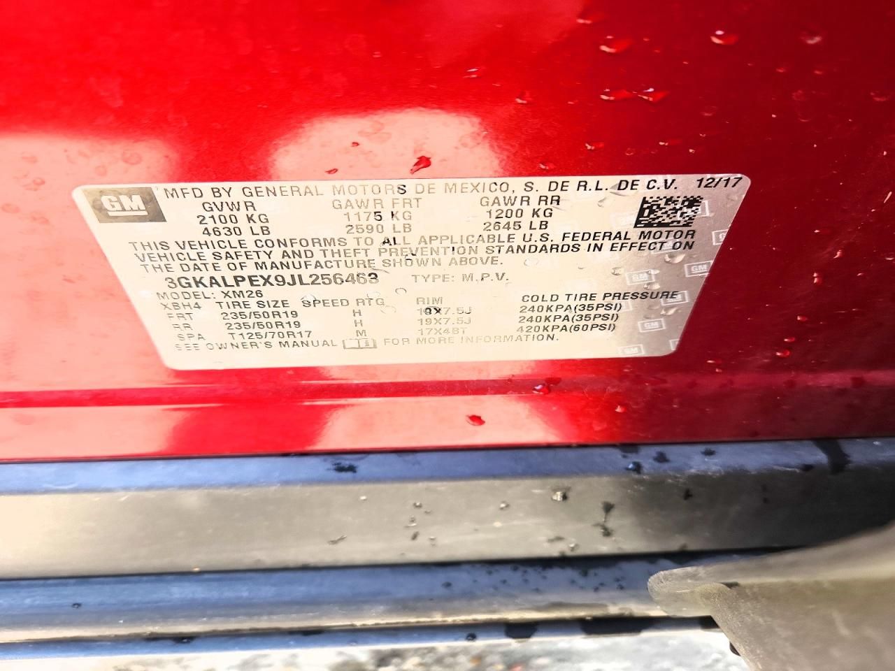 2018 GMC Terrain slt